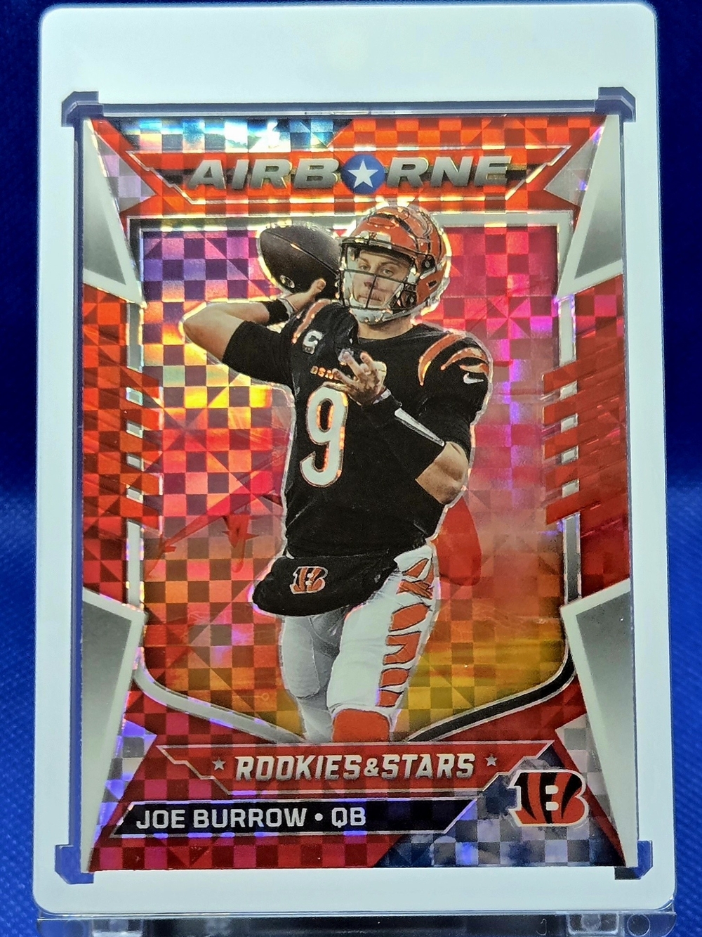 2022 Panini Rookies & Stars :  AIRBORNE #AI-6 Joe Burrow
